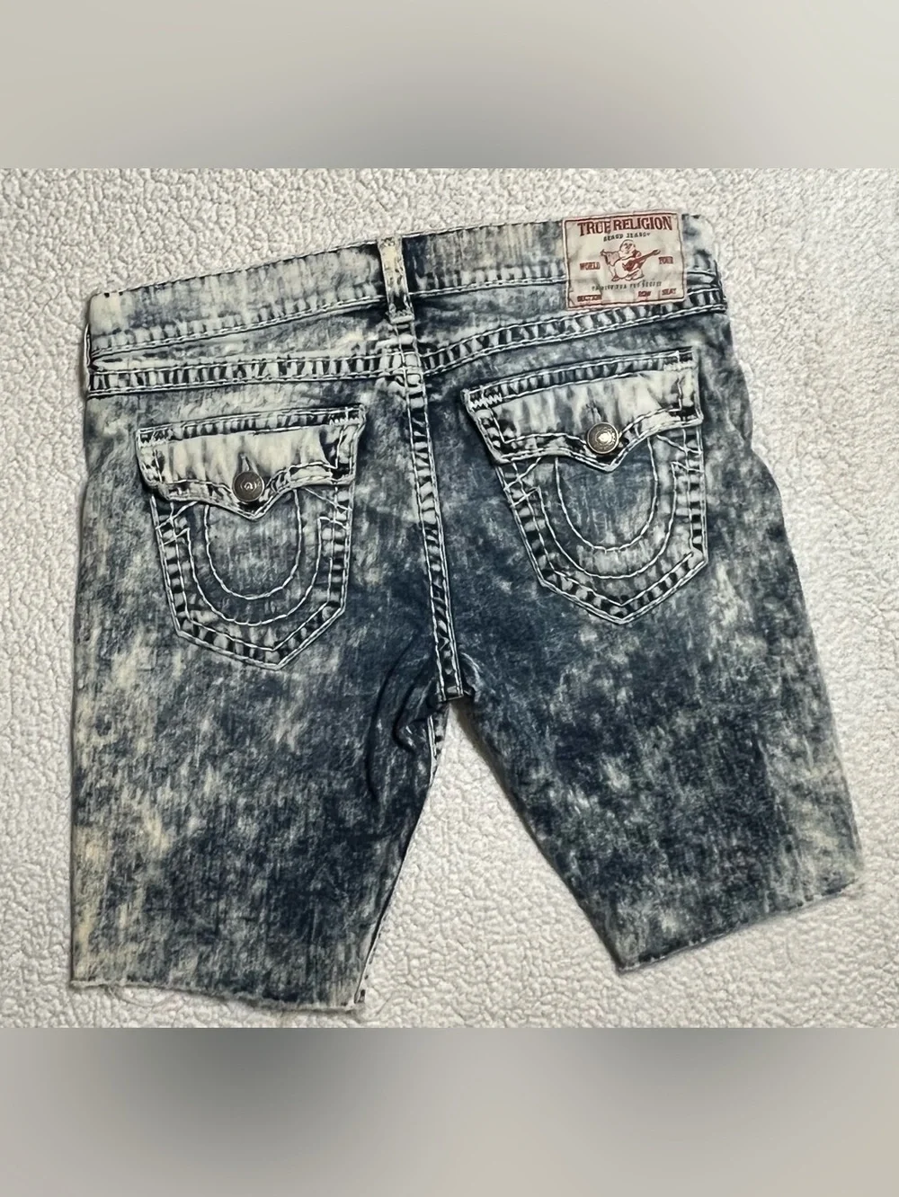True Religion Ricky Straight Relaxed Fit Shorts